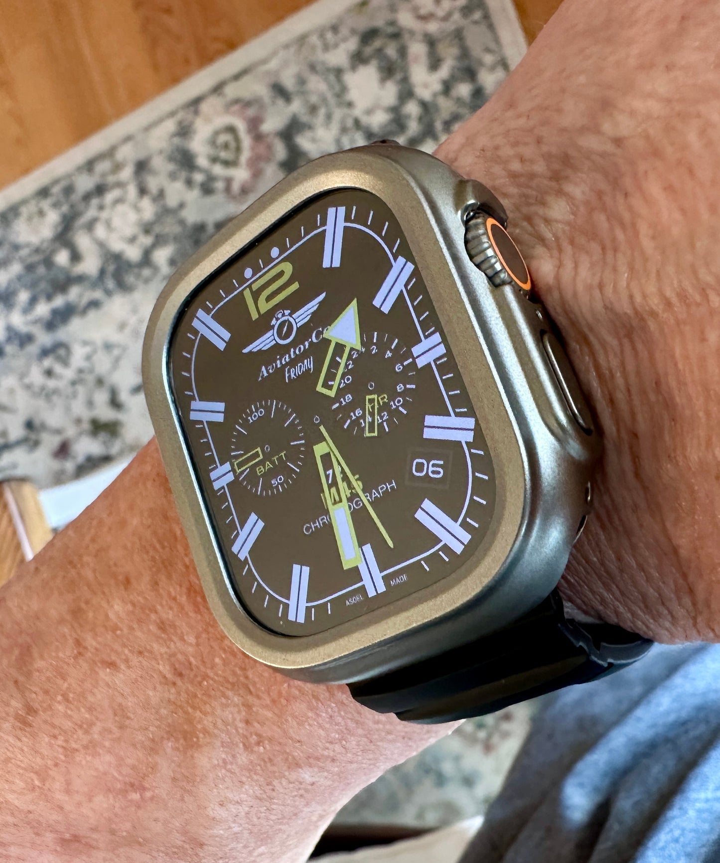 Titan Shock Ultra Modification Kit – Rugged Band + Protective Case for Apple Watch Ultra