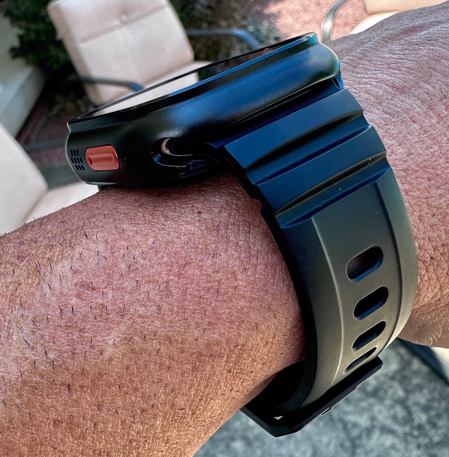Apple Watch Ultra Stealth Pro Armor Modification Kit Black Band + Screen Protector