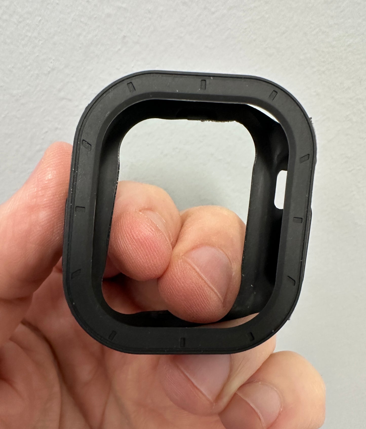 Apple Watch Ultra Stealth Recon Modification Kit Black Tactical Nylon Band TPU Case 49mm