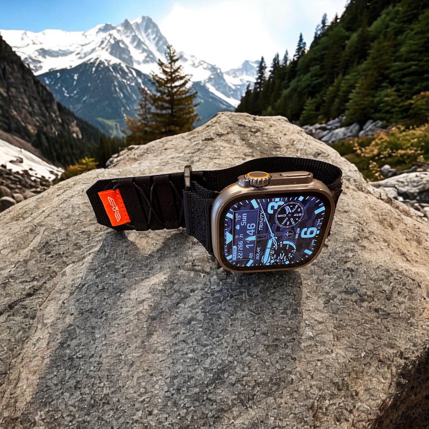 Apple Watch face (custom); designed to work with the Clockology app from the App Store