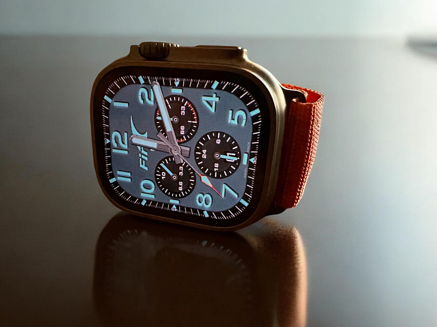 Apple Watch face (custom); designed to work with the Clockology app from the App Store