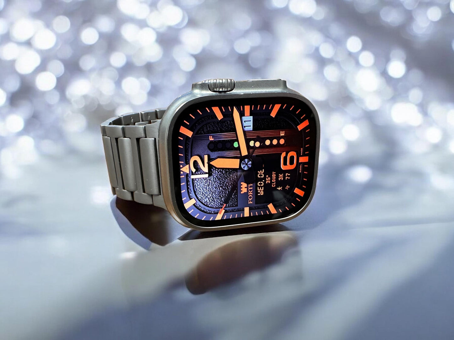 Clockology Apple Watch Face: Fortress Military Design (Digital Download)