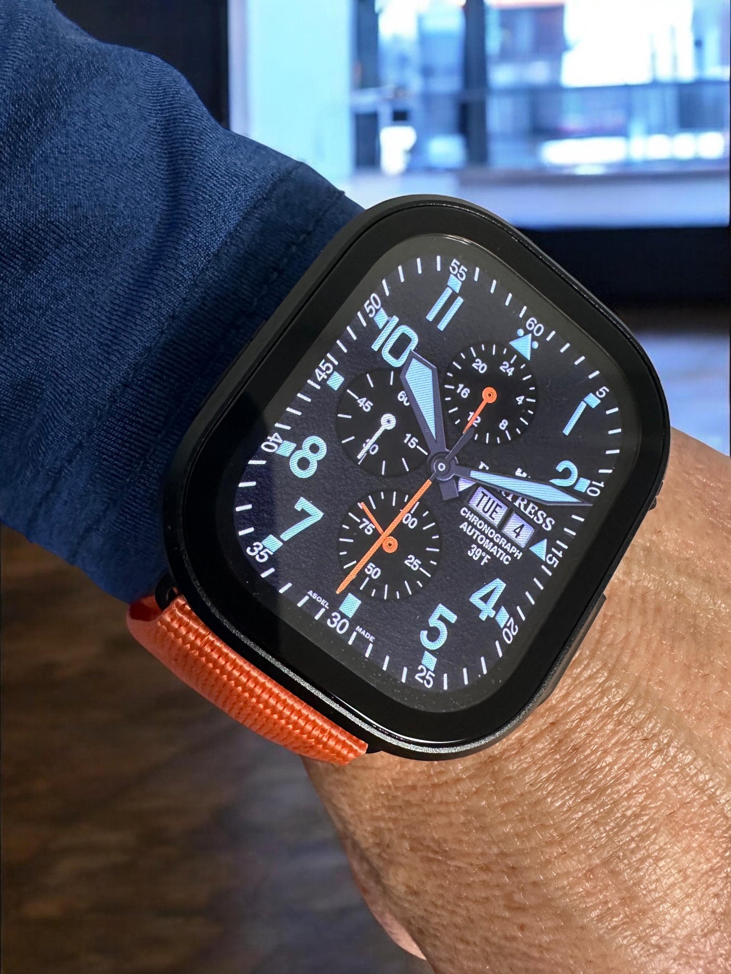 Fortress Flieger Apple Watch Face: Military Smartwatch Design (Clockology App)