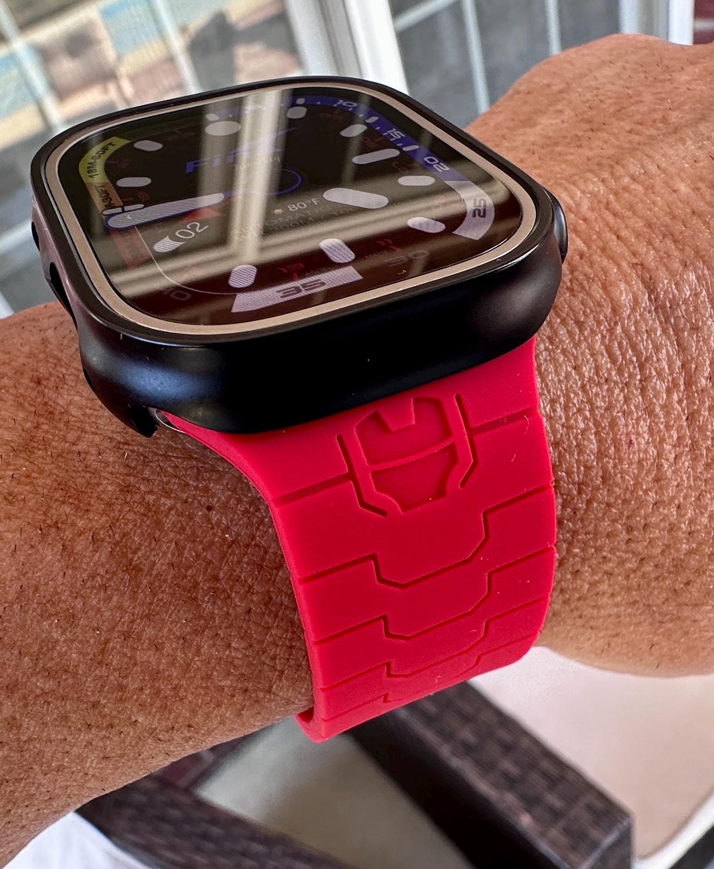 Silicone Sport Band for Apple Watch: Ultra, SE & Series 2-10