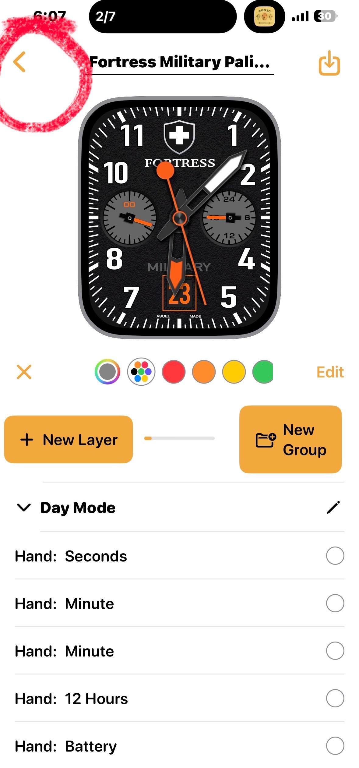 Fortress Military Palisade V2 Apple Watch Face - Clockology (Digital Download)