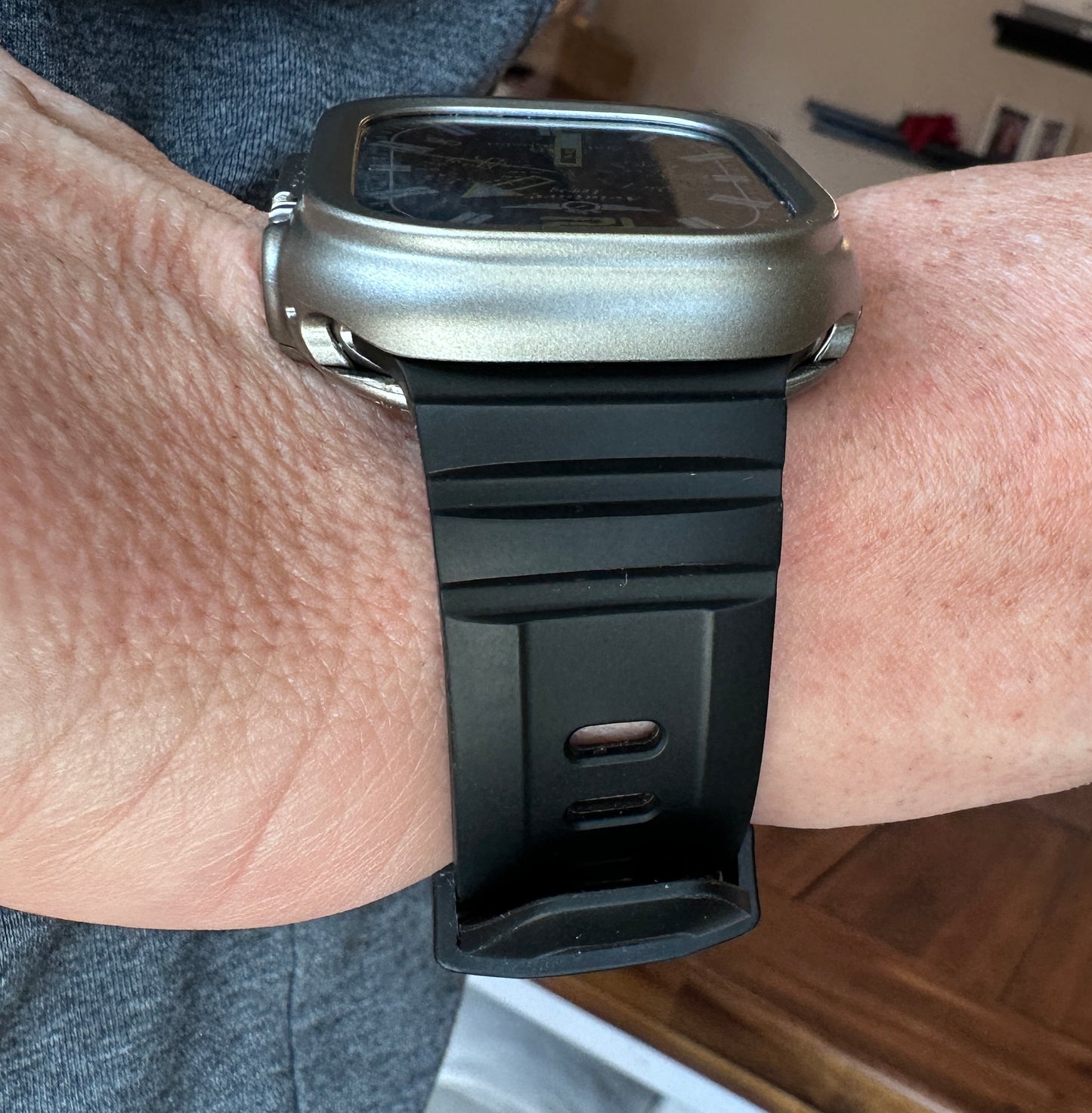 Titan Shock Ultra Modification Kit – Rugged Band + Protective Case for Apple Watch Ultra