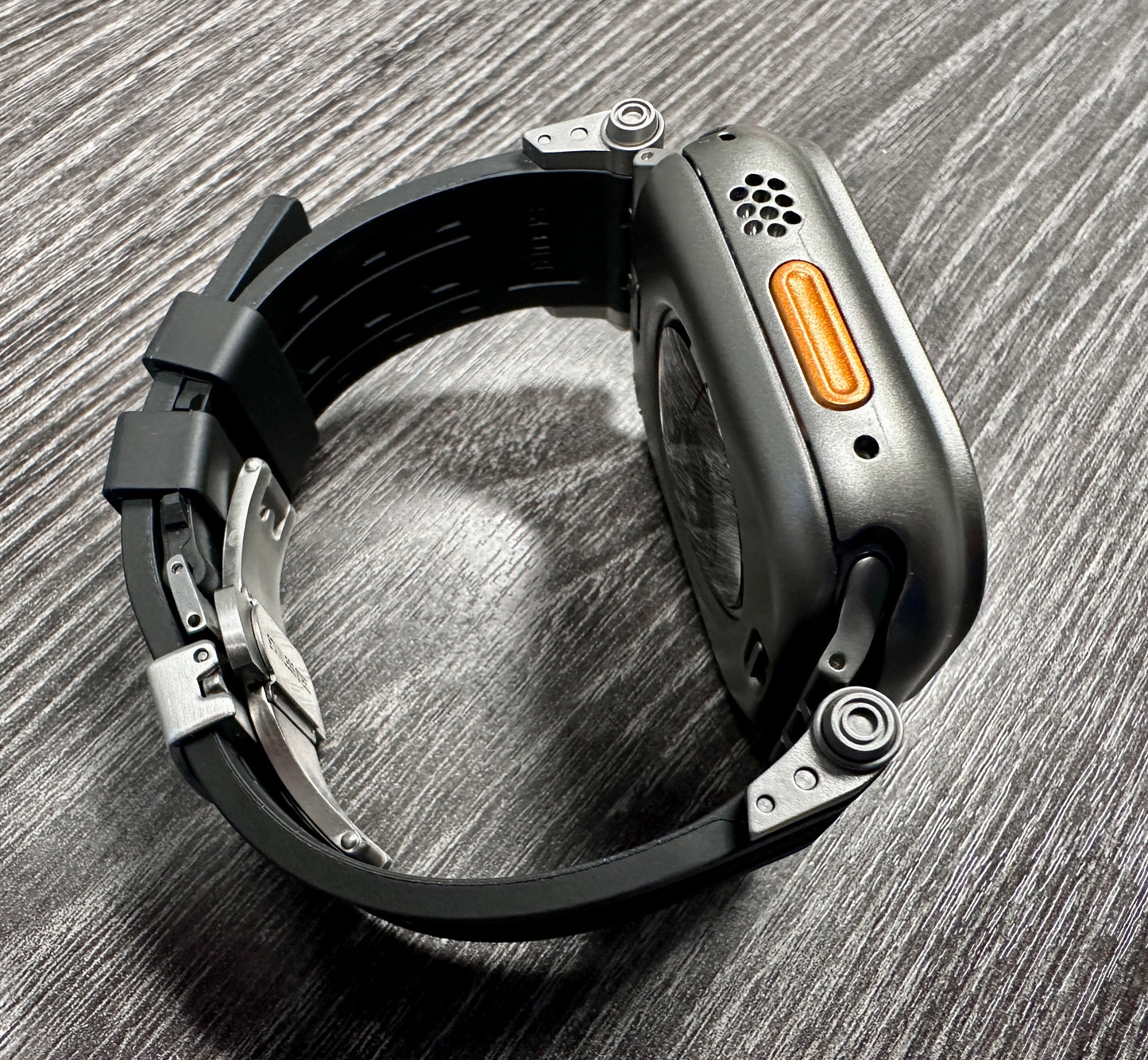 Titanium Sentinel Ultra Elite Modification Kit – Built for the Apple Watch Ultra with Butterfly Clasp