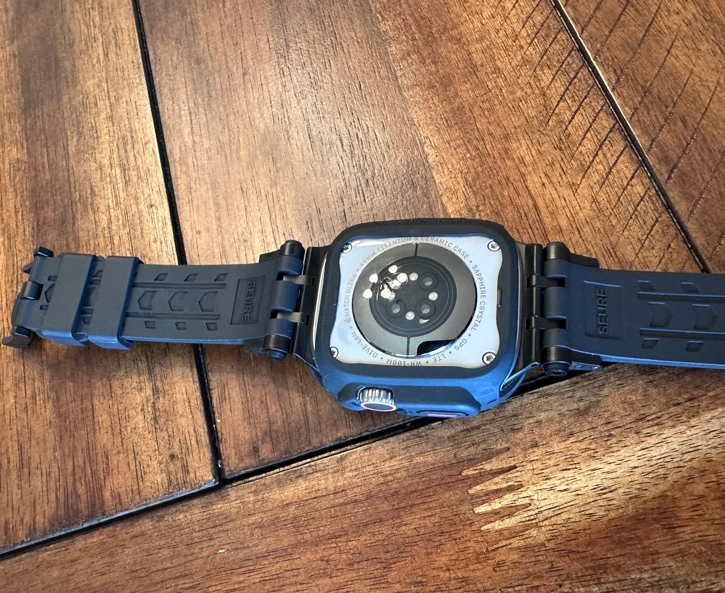 Phantom Active Redline Modification Kit-Apple Watch Ultra 49mm TPU Case + Sport Band