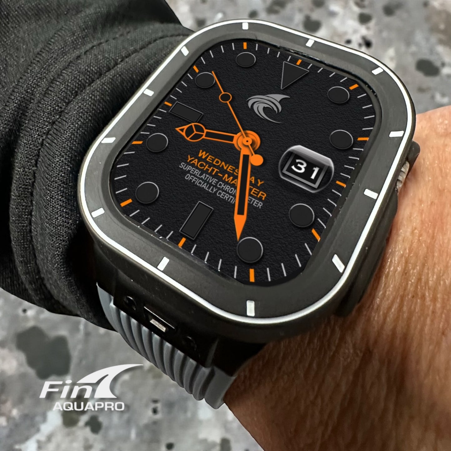 Fin Yacht-Style Mod Watch Face for Apple Watch Ultra & Series Clockology