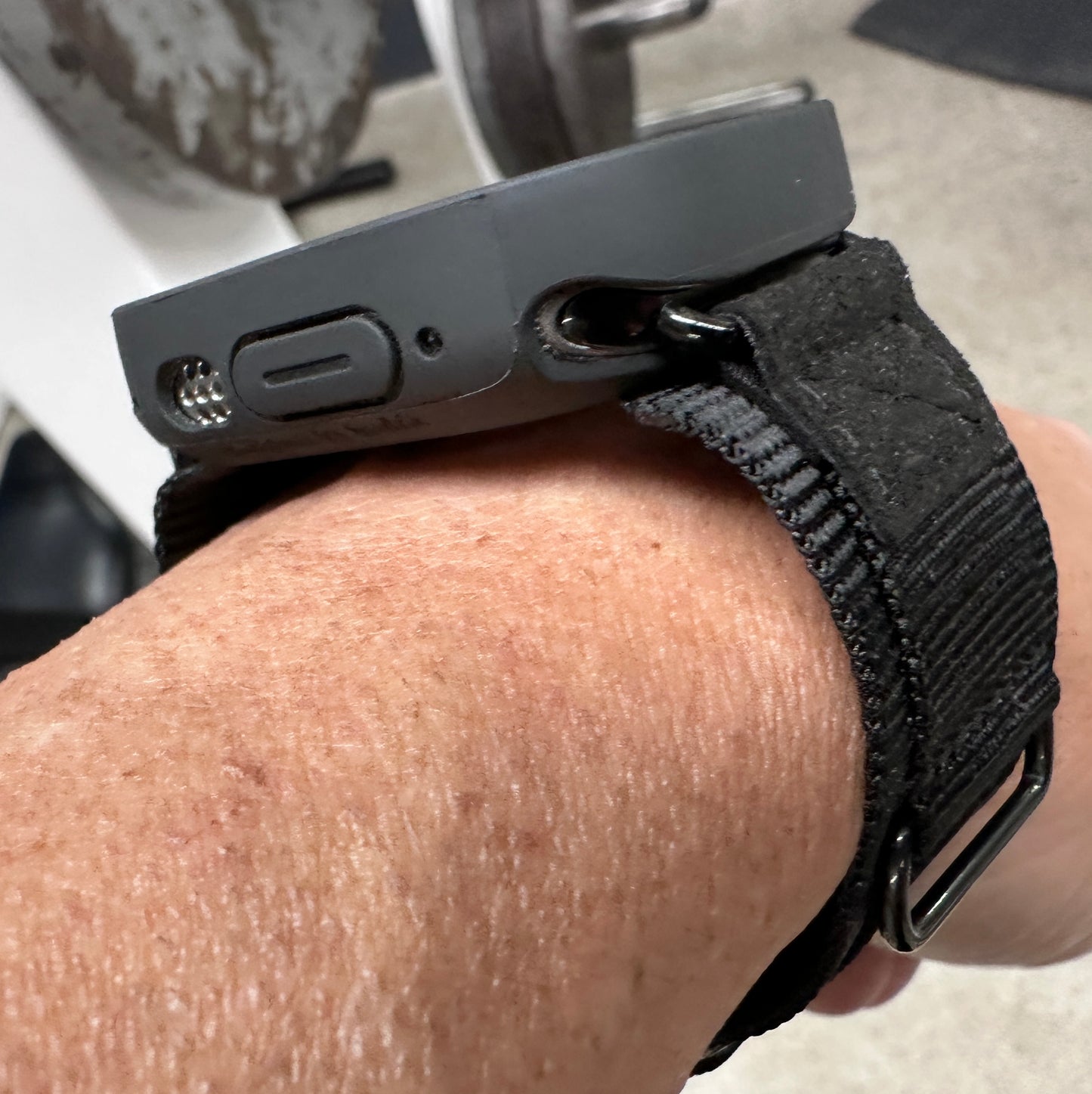 Apple Watch Ultra Stealth Forge Modification Kit - Black Nylon Band + TPU CASE (49mm)