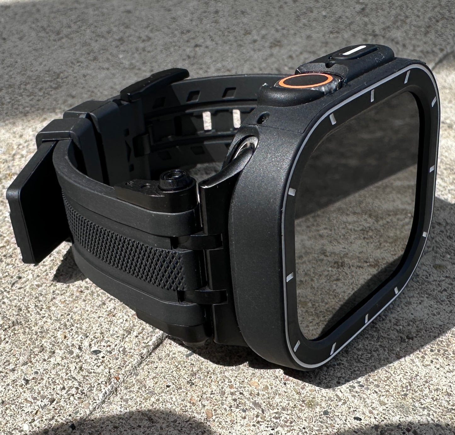 Phantom Vector Arctic Modification Kit-Apple Watch Ultra 49mm TPU Case + Tactical Band