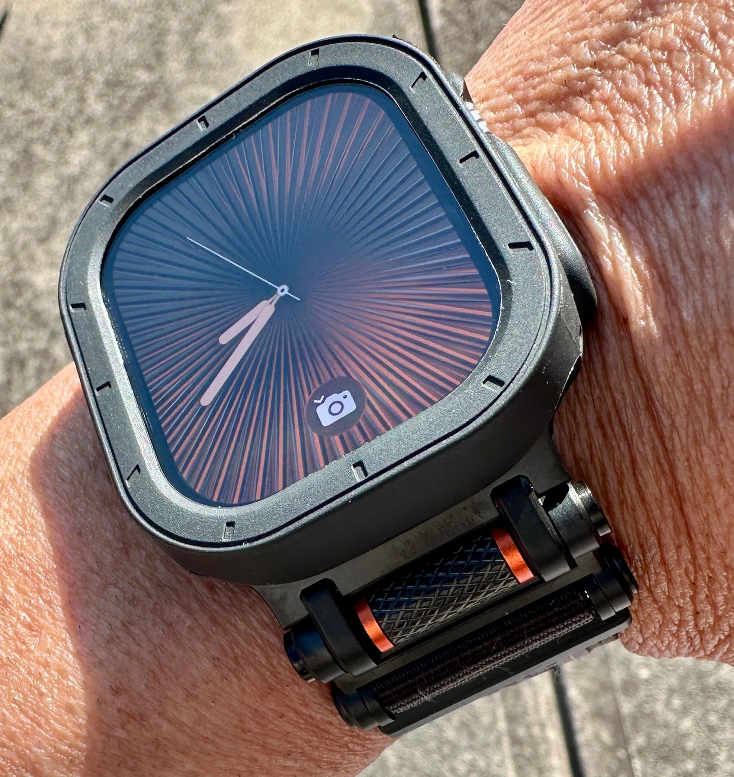 Forge Recon Mod Kit for Apple Watch Ultra, Ultra 2 & Ultra 3 | Tactical Blackout Conversion Kit