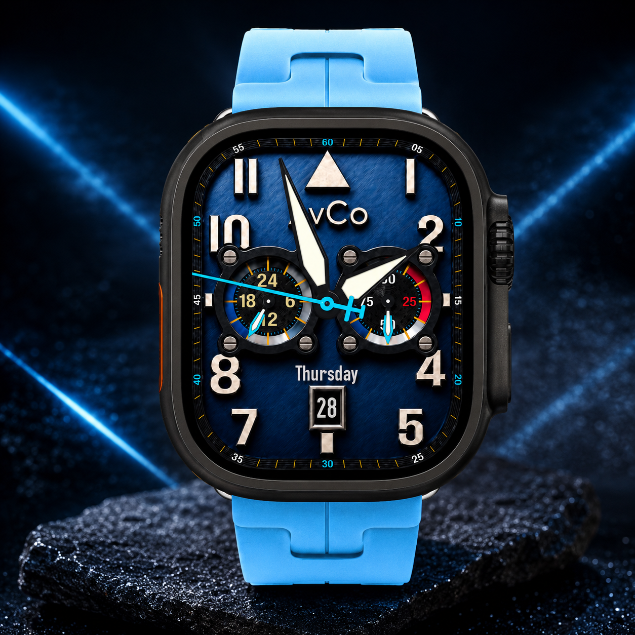 AviatorCo Harrier Watch Face for Apple Watch Ultra & Series | Aviation Clockology Watch Face