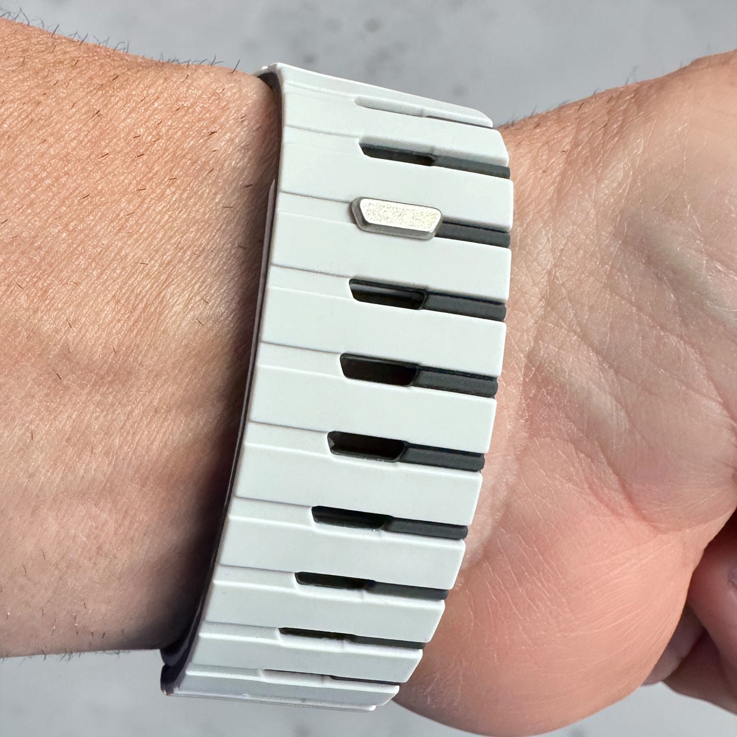 AeroFlex Slate Piano Modification Kit Apple Watch Ultra 49mm Custom Sport Band + Hard Case with Screen Protector