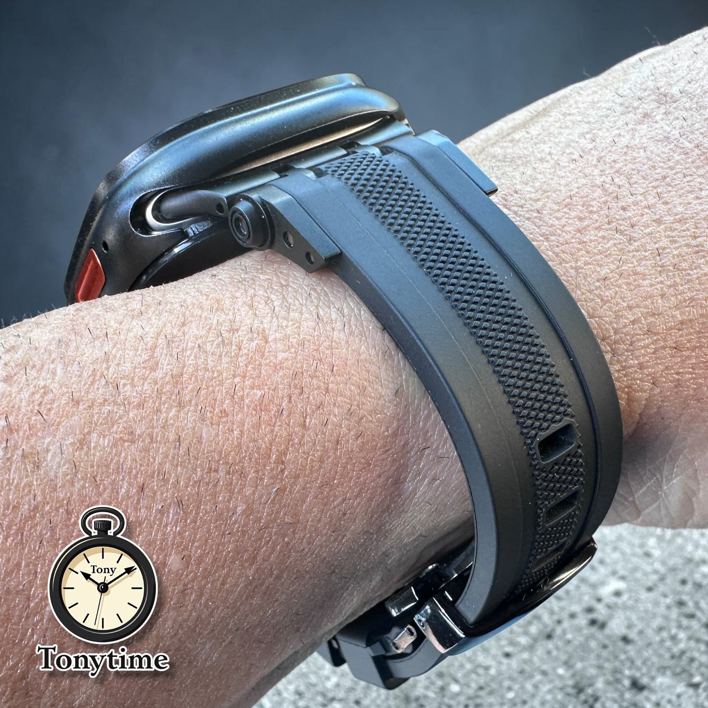 Phantom Vector Armor Pro Modification Kit Apple Watch Ultra 49mm Black Metal Case