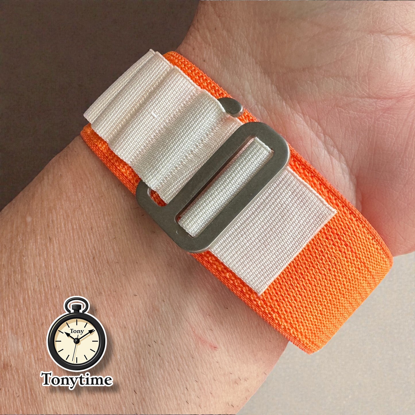 Apple Watch Alpine Loop Nylon Strap Band 42mm-49mm – Two tone Rugged Summit Style