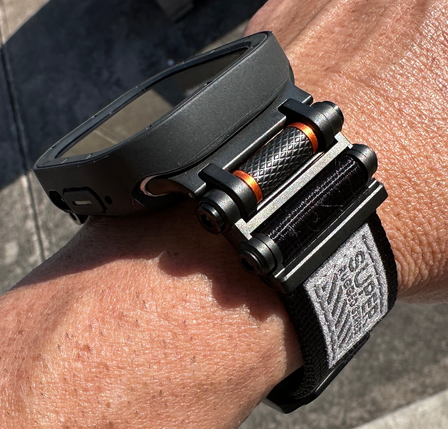 Forge Recon Mod Kit for Apple Watch Ultra, Ultra 2 & Ultra 3 | Tactical Blackout Conversion Kit