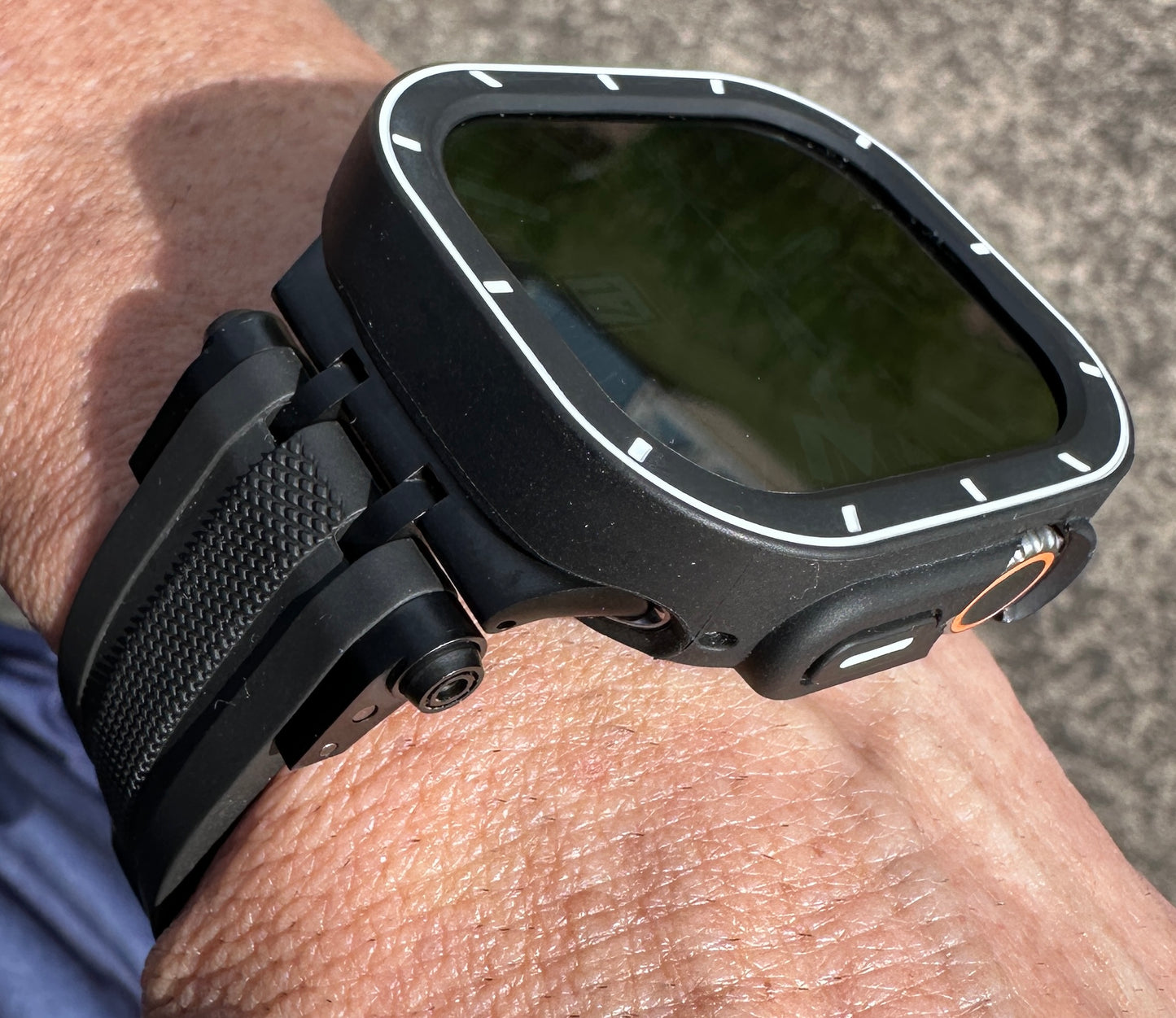 Phantom Vector Arctic Modification Kit-Apple Watch Ultra 49mm TPU Case + Tactical Band