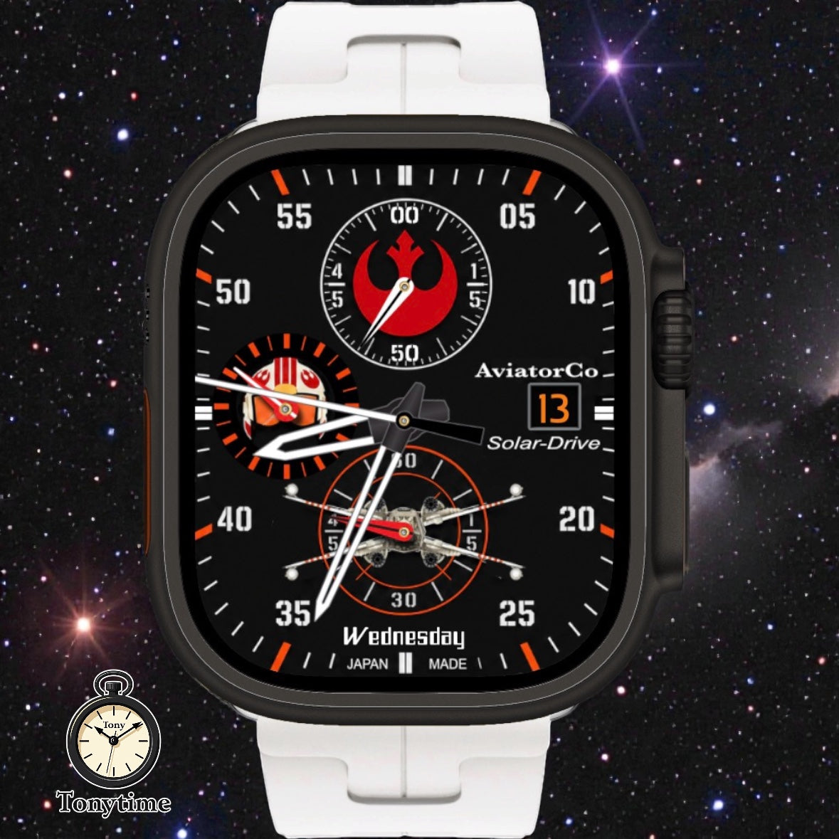 AviatorCo Rebel Strike – Apple Watch Face Download for Clockology