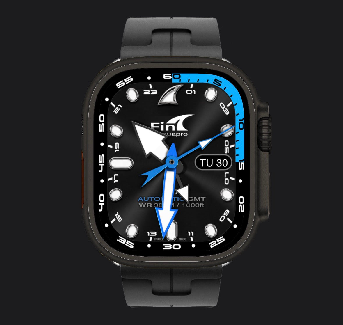 Fin Oceanmaster GMT Premium Watch Face for Clockology