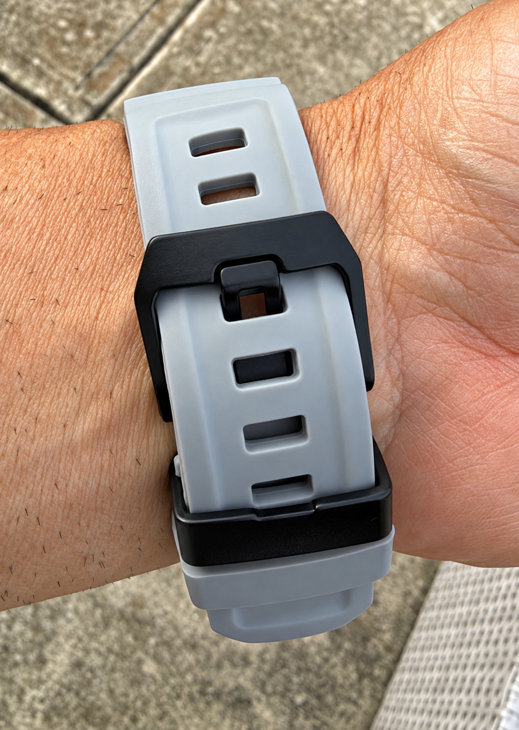 Slate Core Mod Kit for Apple Watch Ultra 49mm Grey Band Black Case Grey Bezel