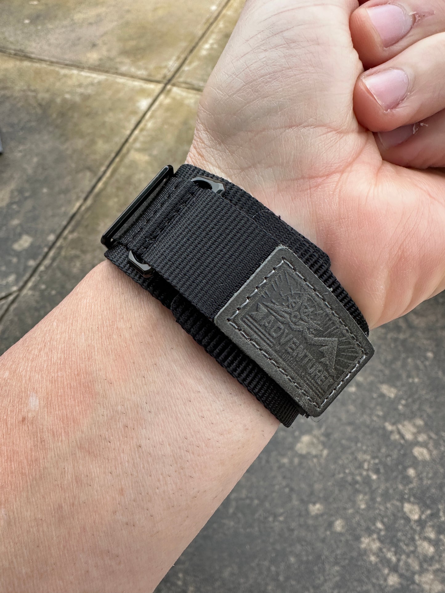 Apple Watch Ultra Armor Elite Modification Kit-Black Tactical Band + Metal Armor Case