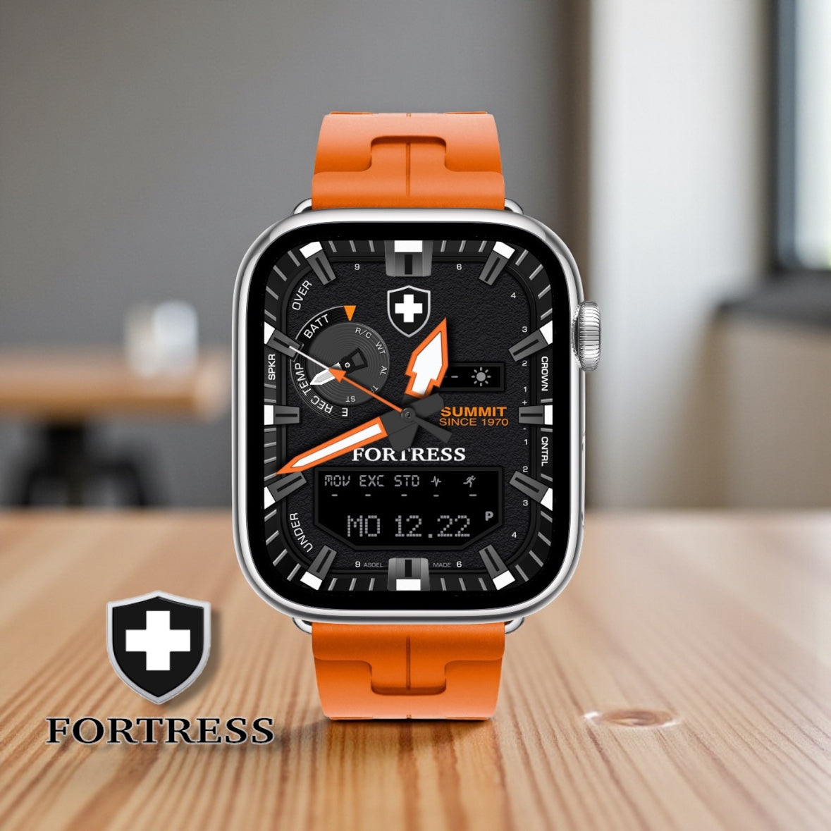 Fortress Summit Hybrid Apple Watch Clockology Design