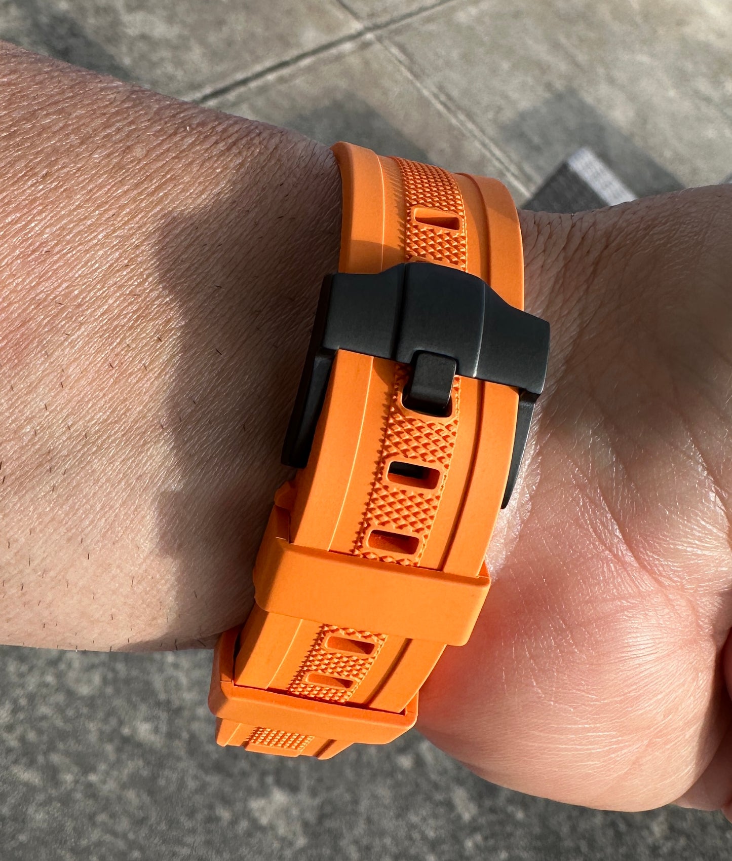 Rescue Vector Modification Kit Apple Watch Ultra 49mm Orange Band + 2 TPU Cases (Copy)