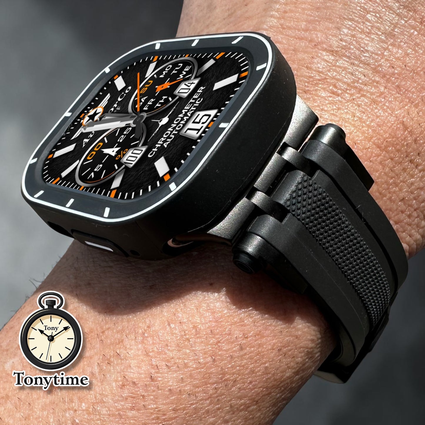 Phantom Vector Arctic Modification Kit-Apple Watch Ultra 49mm TPU Case + Tactical Band