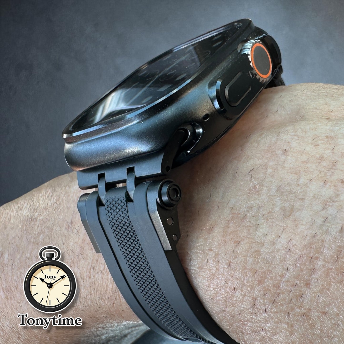 Phantom Vector Armor Pro Modification Kit Apple Watch Ultra 49mm Black Metal Case
