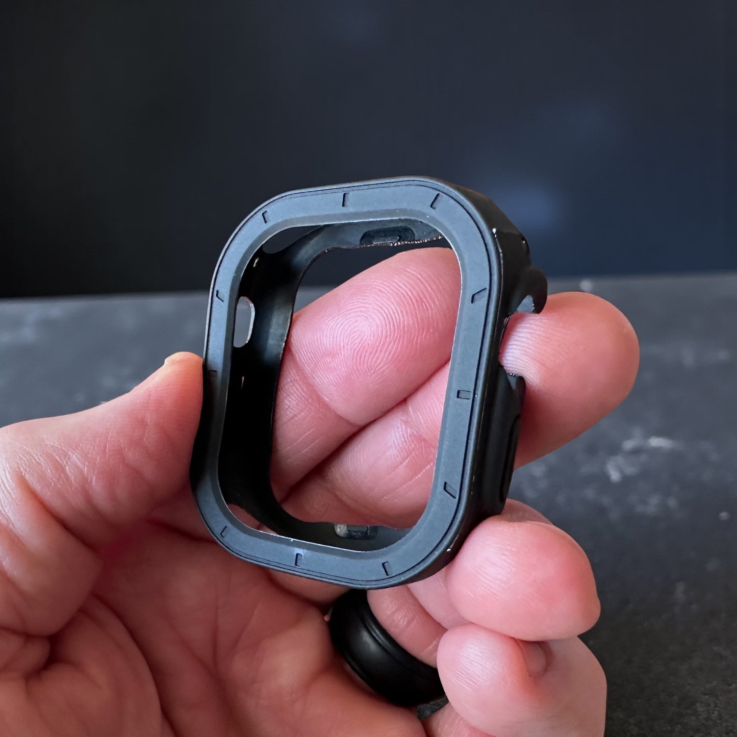 Apple Watch Ultra Stealth Modification Kit – All Black TPU Case + Fidlock Band | TonyTime70