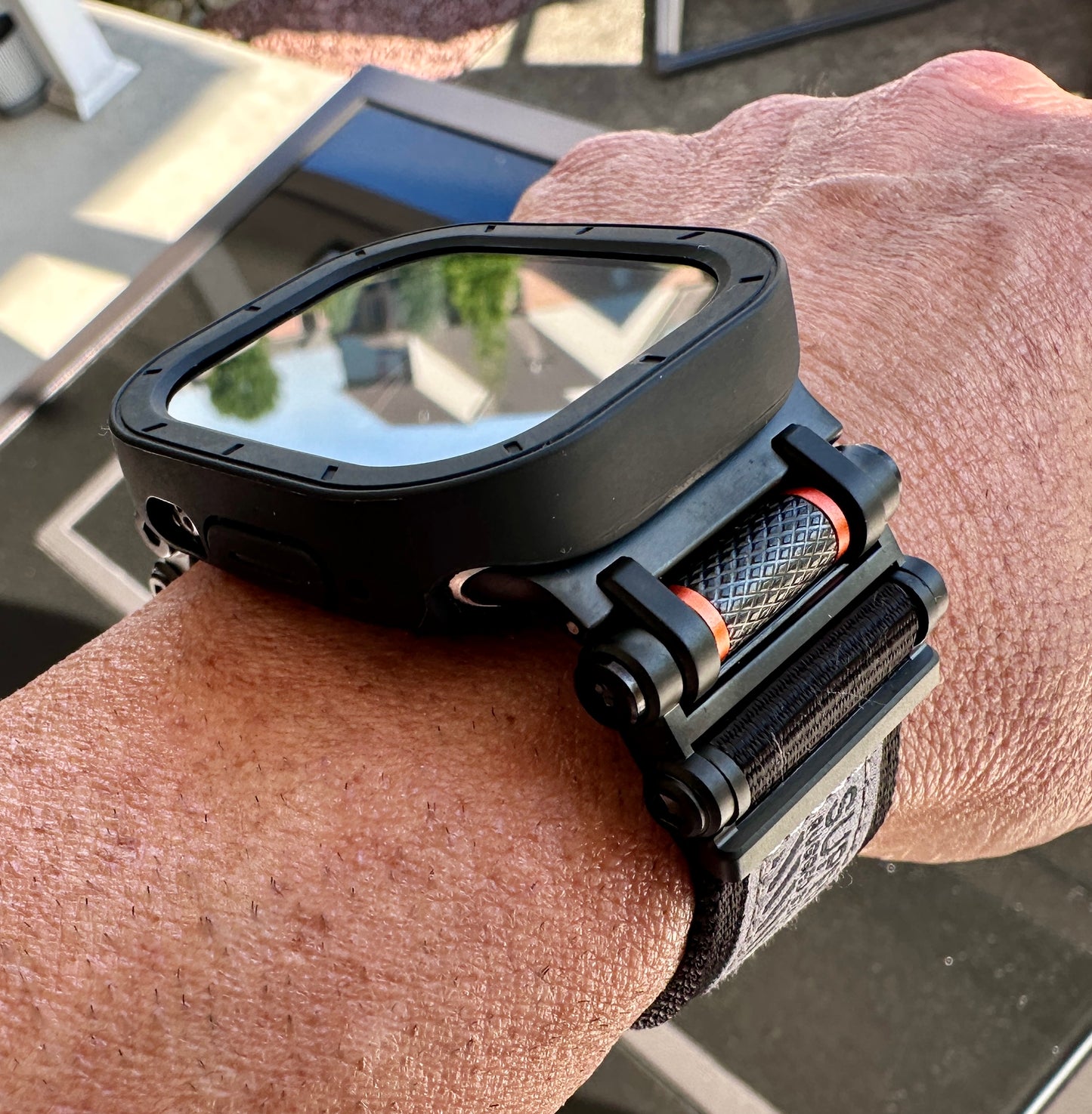 Forge Recon Mod Kit for Apple Watch Ultra, Ultra 2 & Ultra 3 | Tactical Blackout Conversion Kit