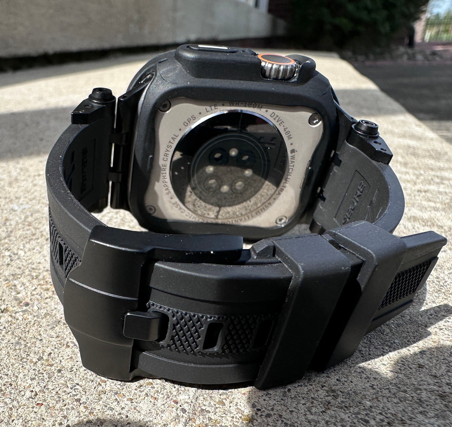 Phantom Vector Arctic Modification Kit-Apple Watch Ultra 49mm TPU Case + Tactical Band