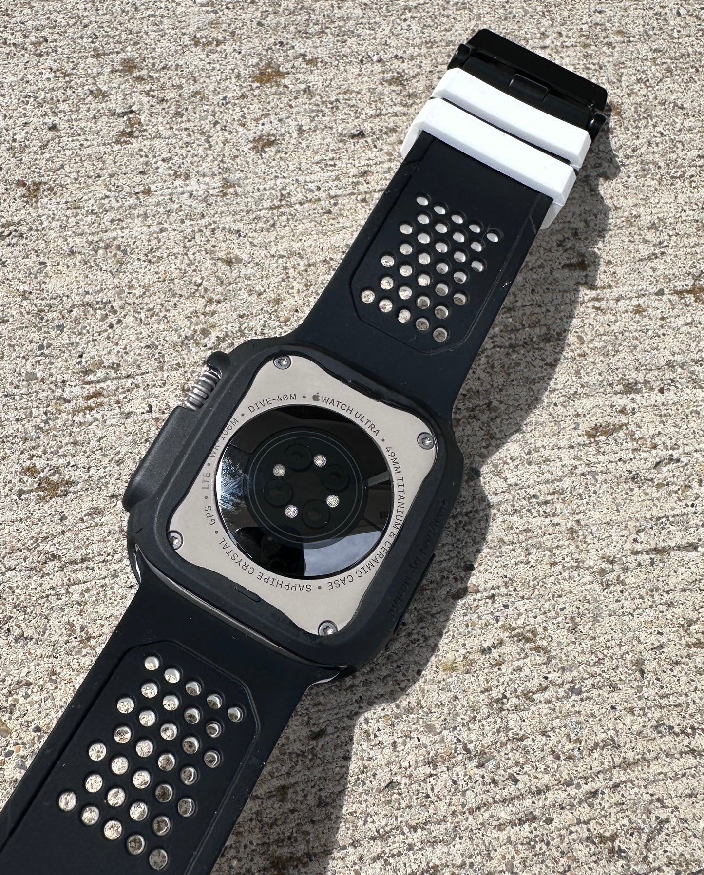 Phantom Active Arctic Modification Kit-Apple Watch Ultra 49mm TPU Case + Sport Band