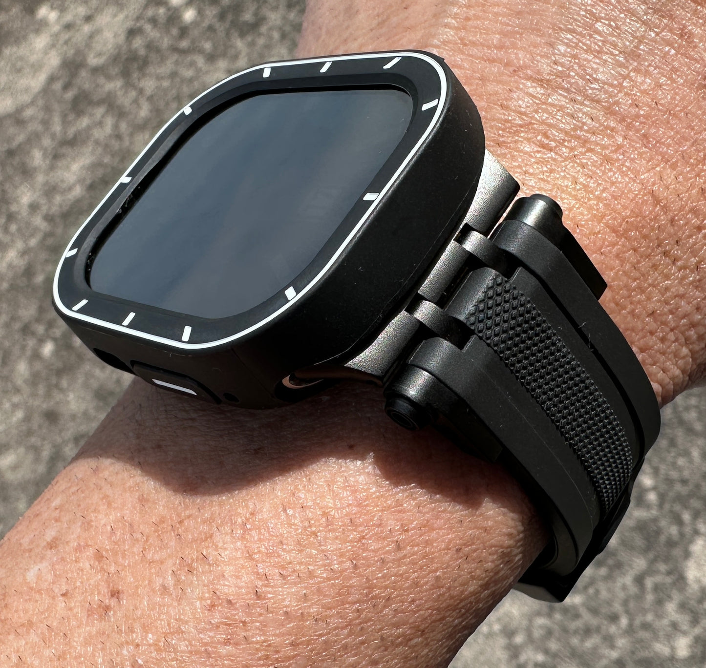 Phantom Vector Arctic Modification Kit-Apple Watch Ultra 49mm TPU Case + Tactical Band