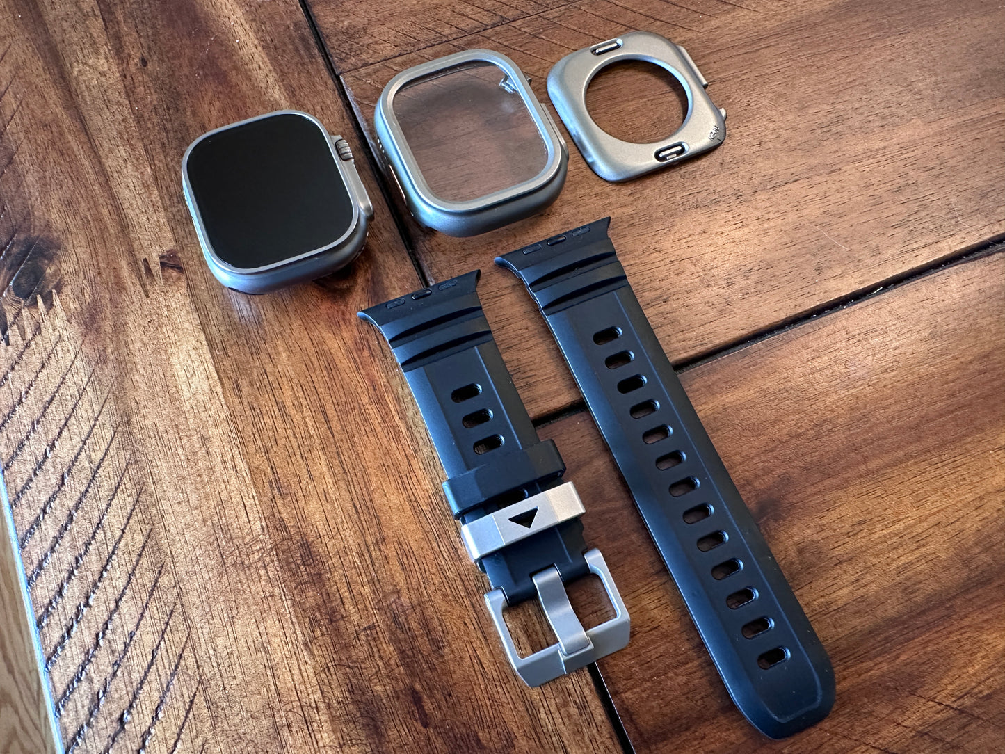 Titan Shock Ultra Modification Kit – Rugged Band + Protective Case for Apple Watch Ultra