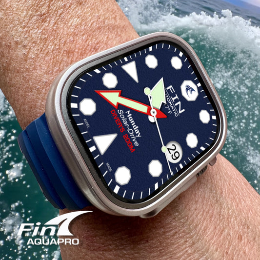 Fin Orcinus Professional Dive Custom Watch Face for Clockology