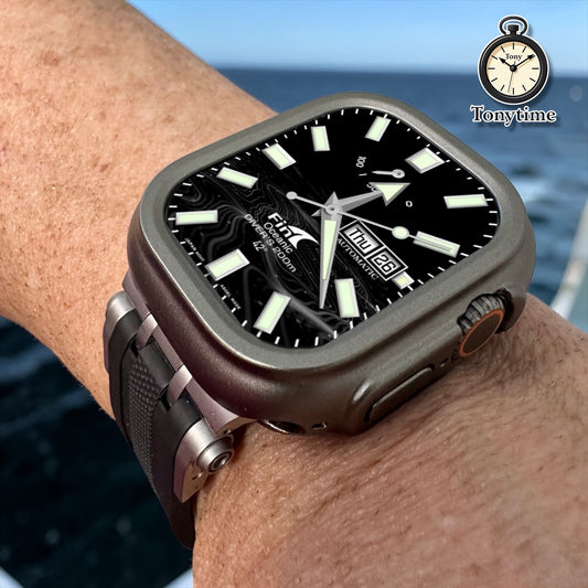 Fin Oceanic — Apple Watch Face (Clockology Exclusive) for Ultra and Series models