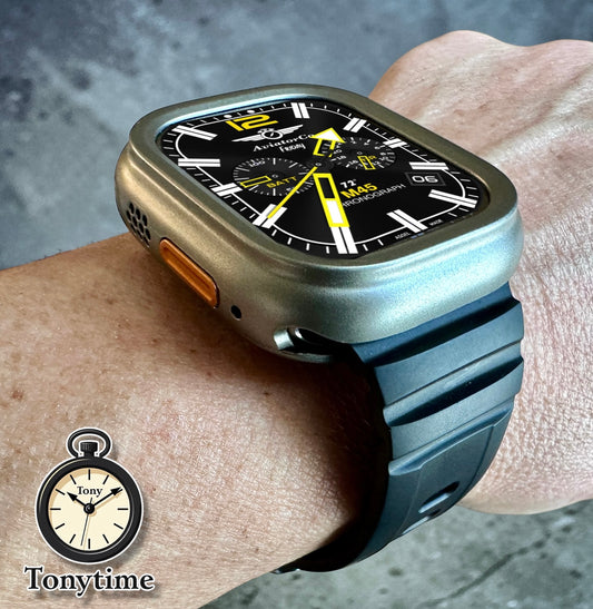 Titan Shock Ultra Modification Kit – Rugged Band + Protective Case for Apple Watch Ultra