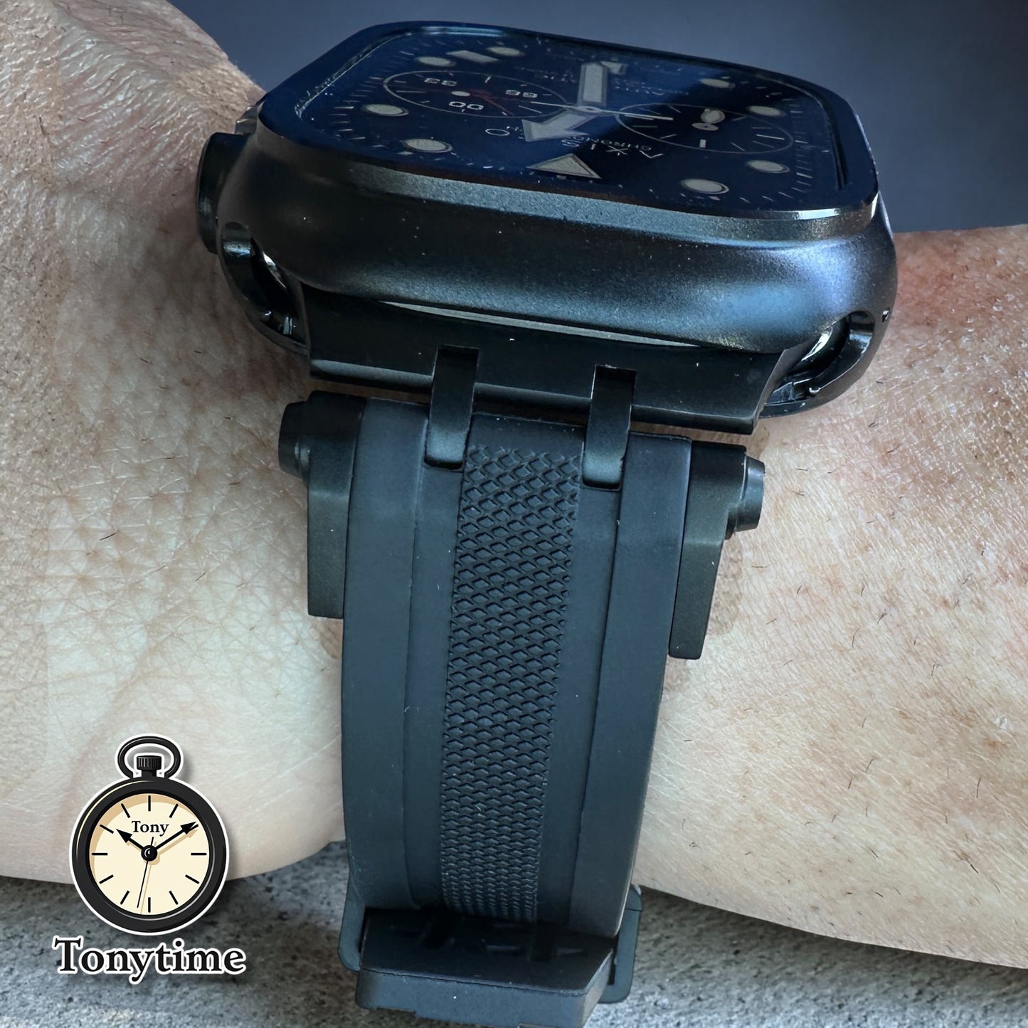 Phantom Vector Armor Pro Modification Kit Apple Watch Ultra 49mm Black Metal Case