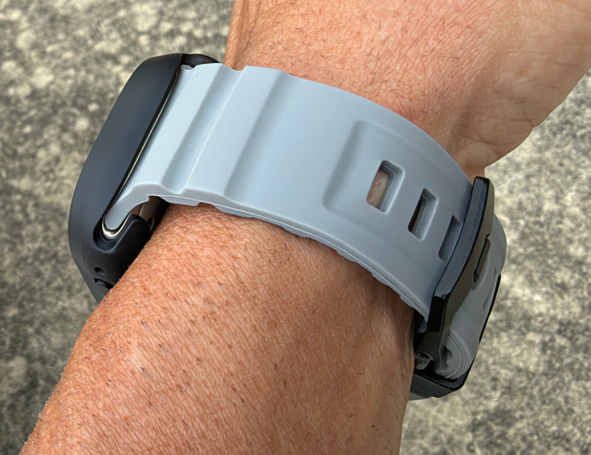 Slate Core Mod Kit for Apple Watch Ultra 49mm Grey Band Black Case Grey Bezel