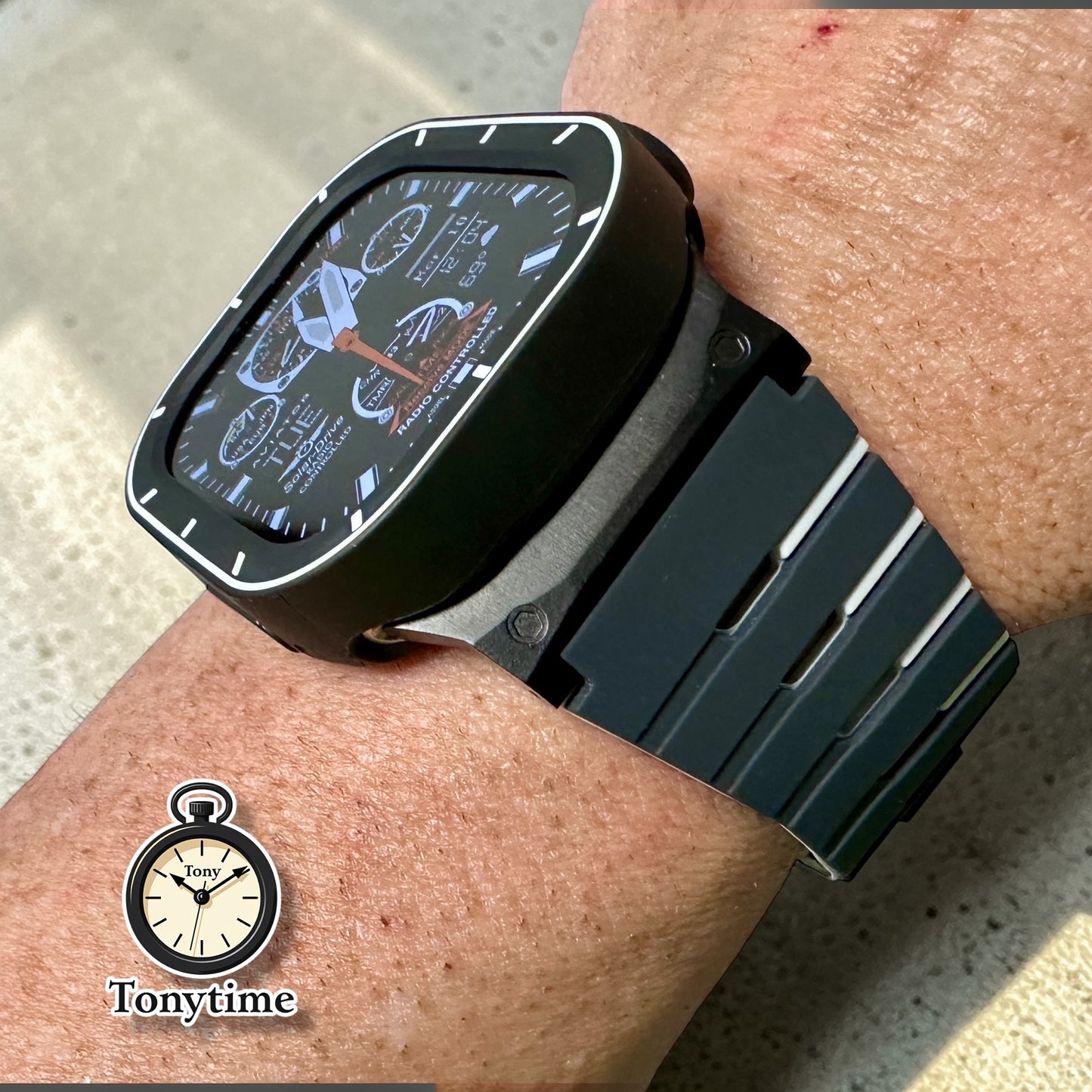 Stealth Piano Ultra Modification Kit 49mm – Limited Build | Apple Watch Ultra Case + Band