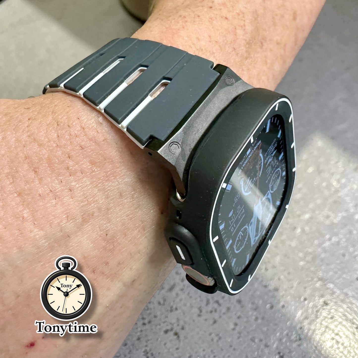 Stealth Piano Ultra Modification Kit 49mm – Limited Build | Apple Watch Ultra Case + Band