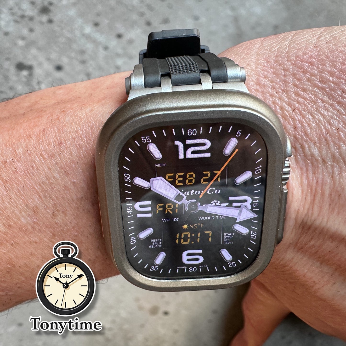 Titanium Sentinel Ultra Modification Kit – Built for the Apple Watch Ultra