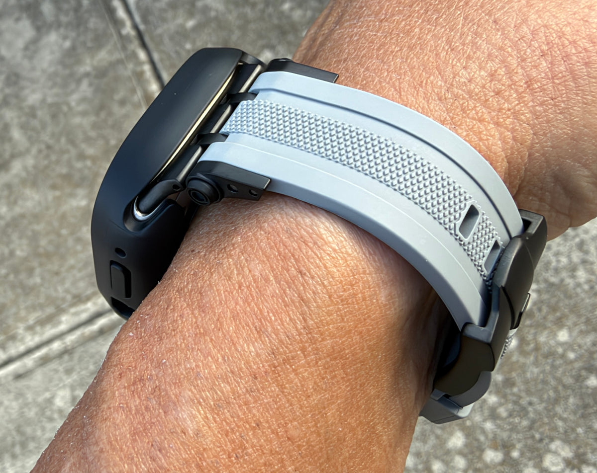 Granite Vector Sport Mod Kit for Apple Watch Ultra 49mm Black Gray Case & Band
