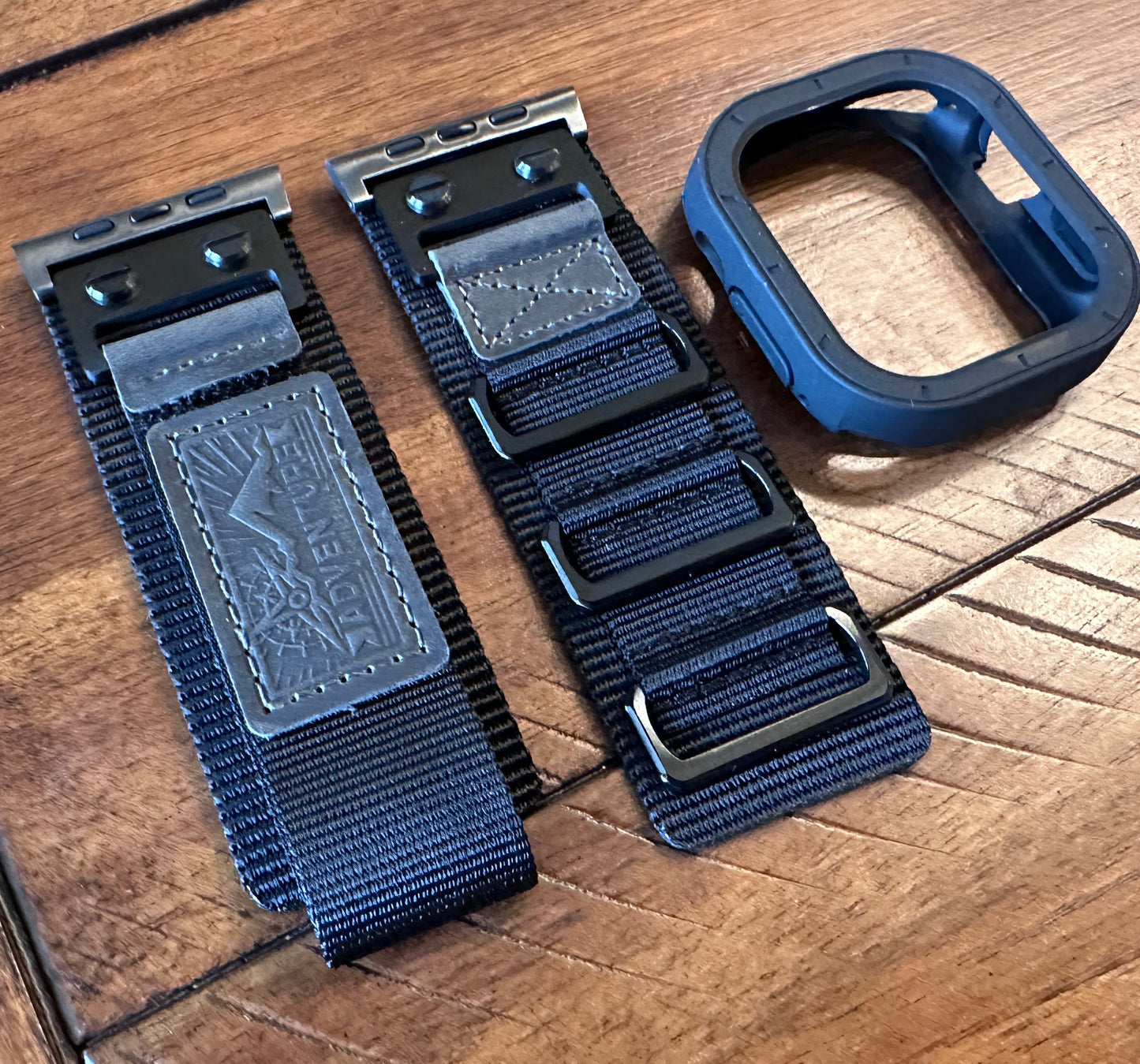 Apple Watch Ultra Stealth Recon Modification Kit Black Tactical Nylon Band TPU Case 49mm