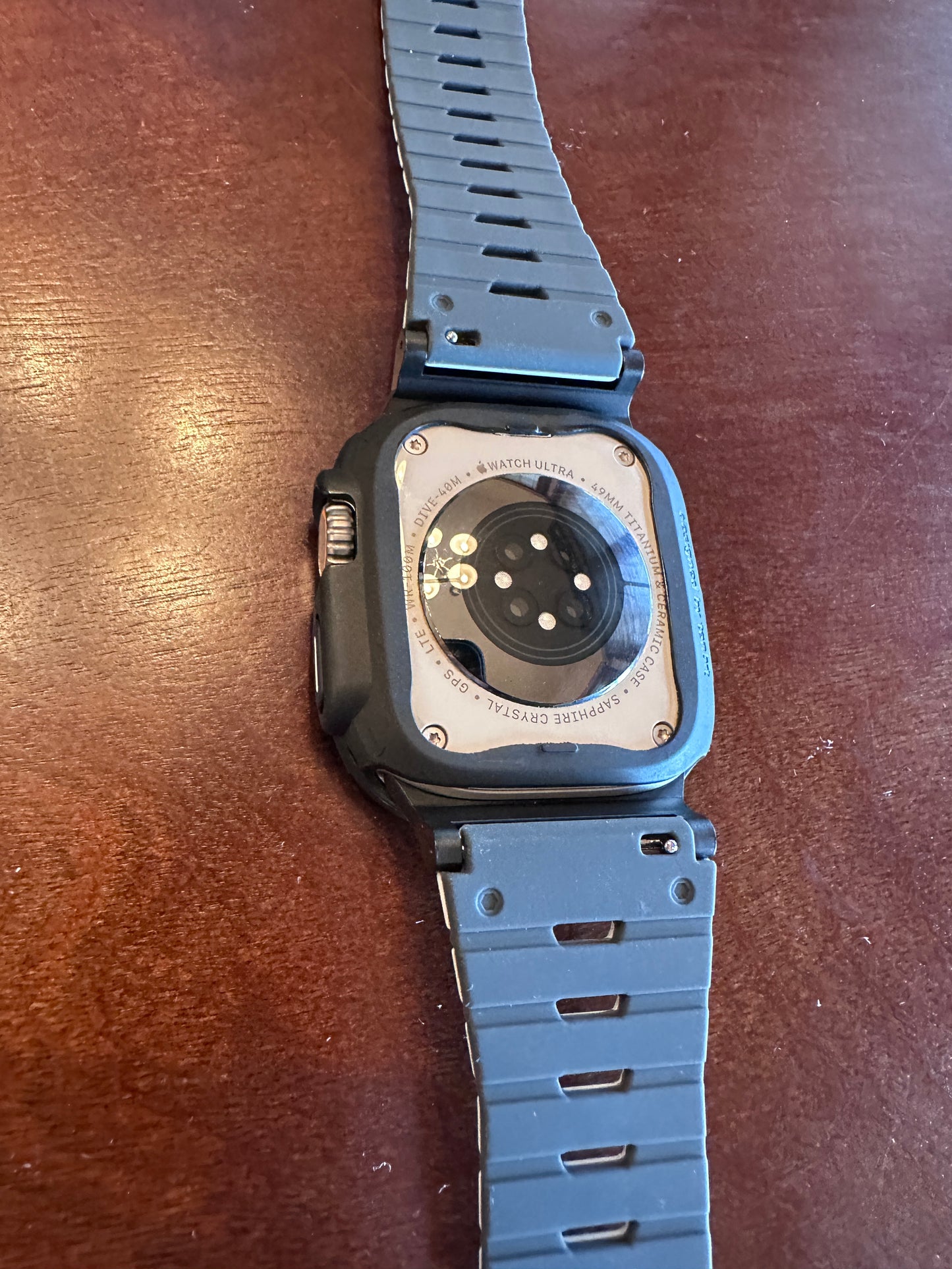 Stealth Contrast Piano Ultra Modification Kit 49mm – Limited Build | Apple Watch Ultra Case + Band (Copy)