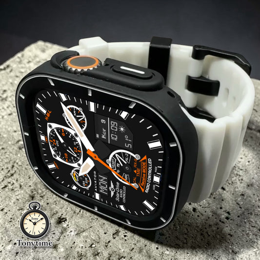 Phantom Glow Ultra Modification Kit – Apple Watch Ultra 49mm Case + Glow in the Dark Band