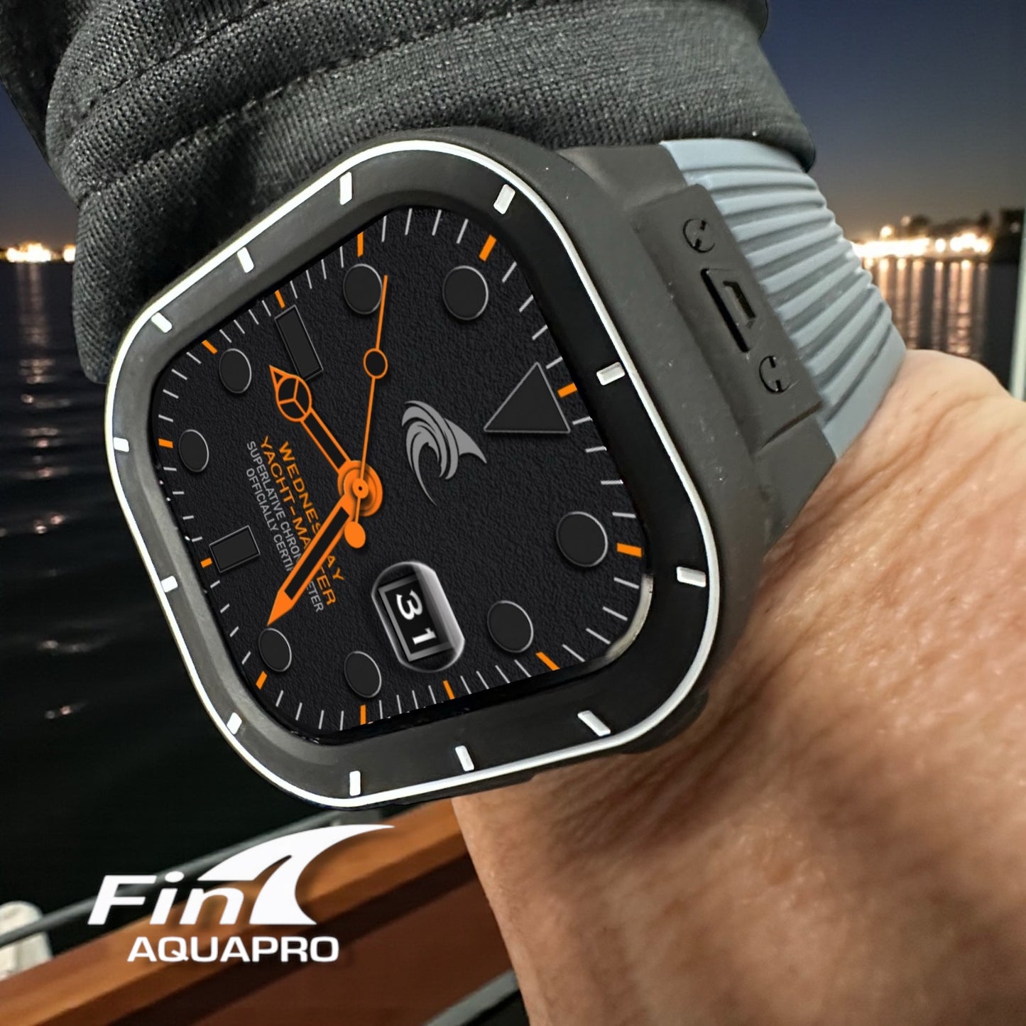 Fin Yacht-Style Mod Watch Face for Apple Watch Ultra & Series Clockology