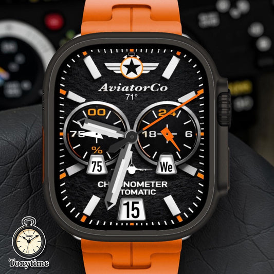 AviatorCo Command Chrono V26 Apple Watch Face for Clockology App